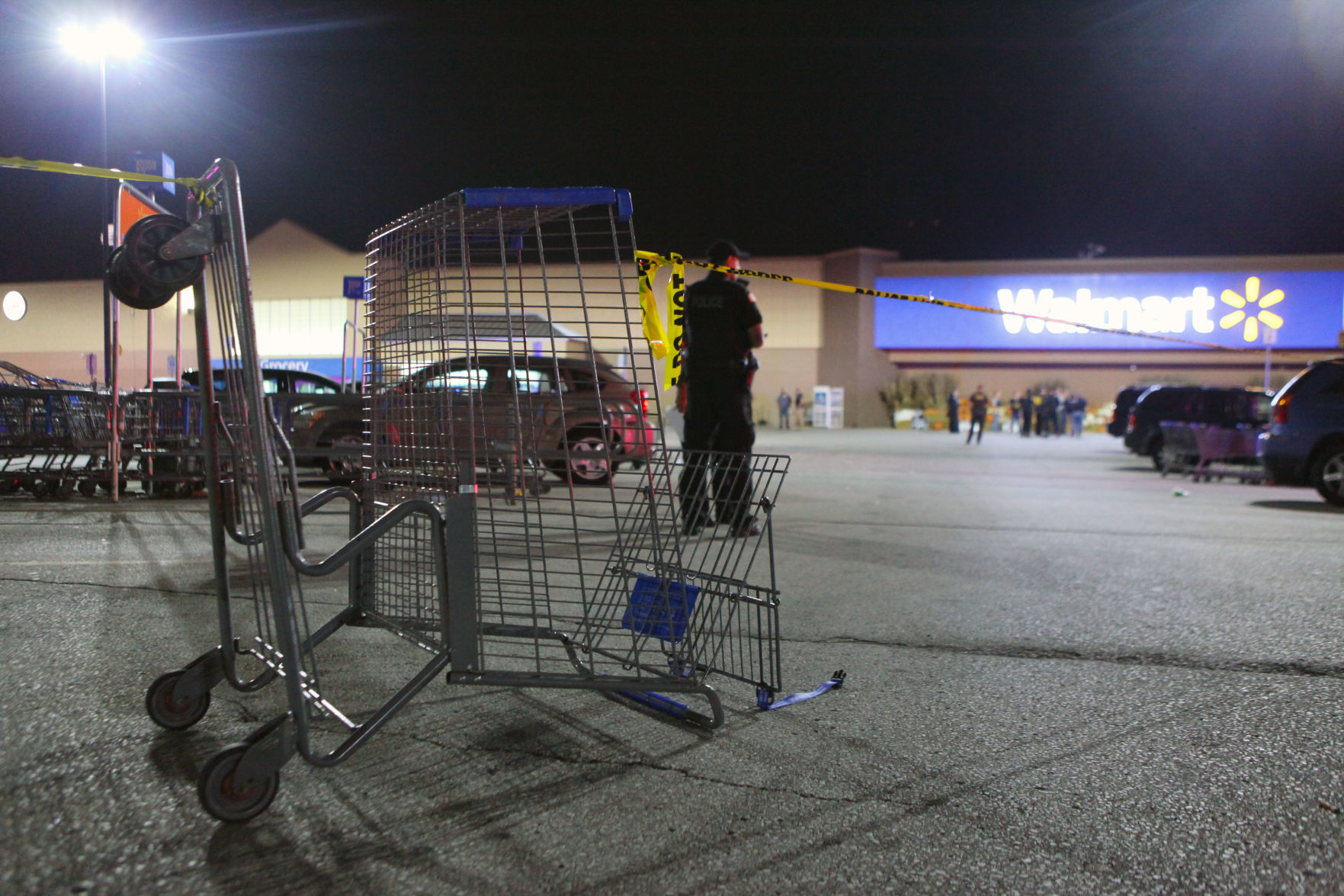 Shooting at Walmart - parking lot